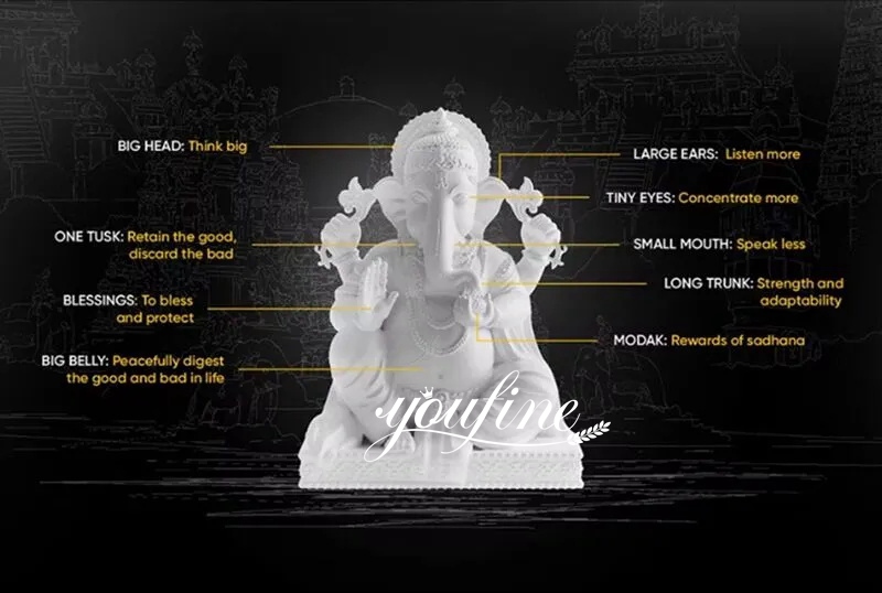 Large Marble Ganesh Statue Introduction