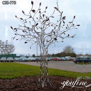 Large Metal Tree Sculpture Wire Art Decor for Sale CSS-773