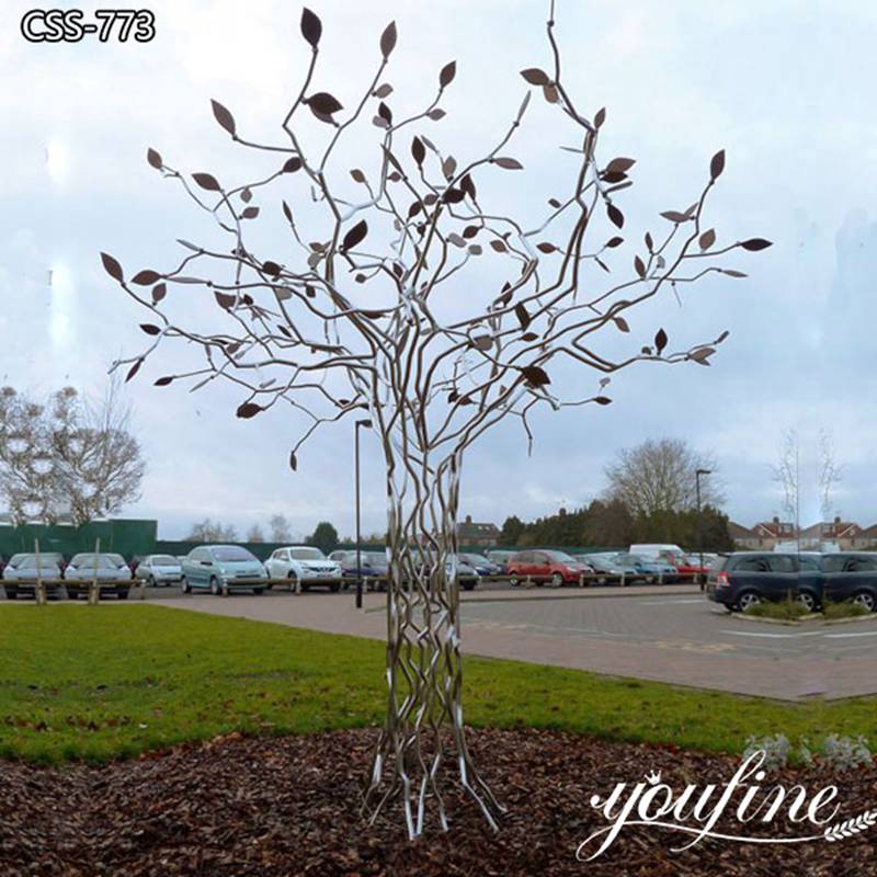 Large Metal Tree Sculpture Wire Art Decor for Sale CSS-773