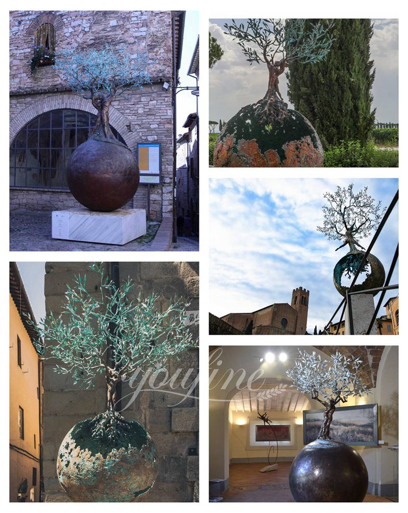 Large Outdoor Bronze Andrea Roggi Tree of Life Factory Price (10)