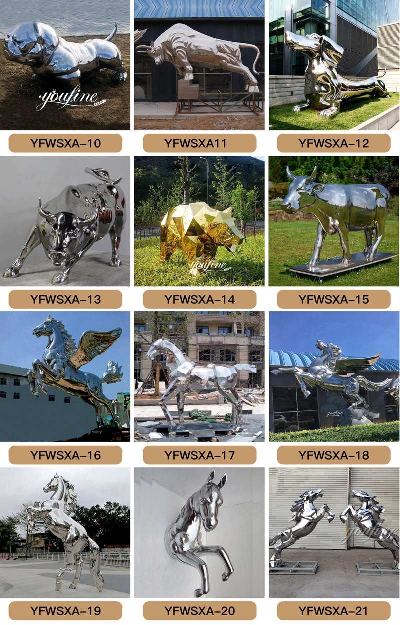 Large Outdoor Metal Animal Sculptures