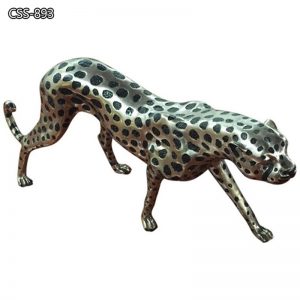  » Large Outdoor Metal Cheetah Sculpture for Lawn CSS-893