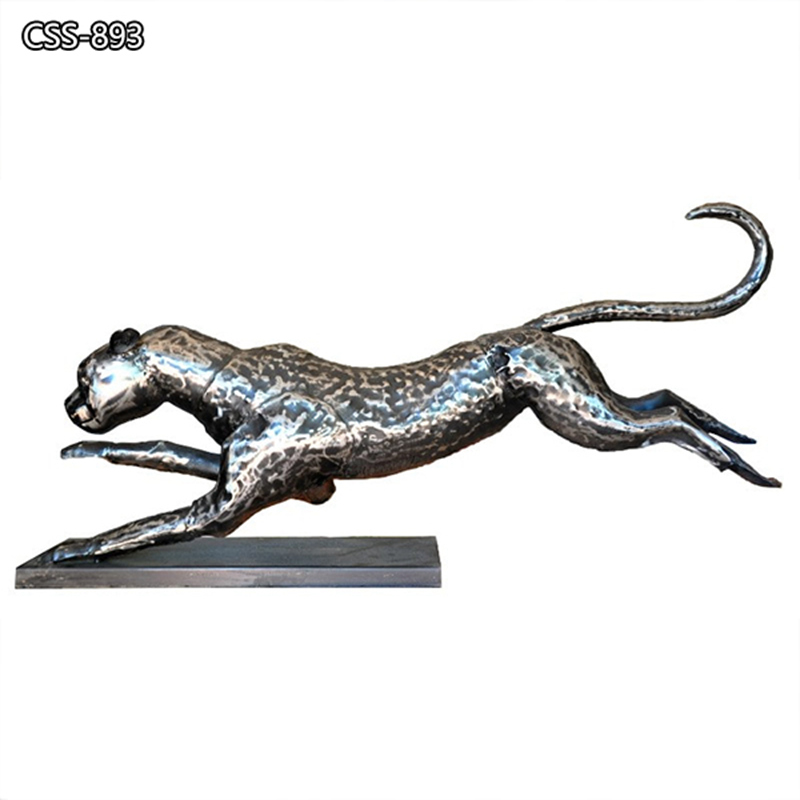  » Large Outdoor Metal Cheetah Sculpture for Lawn CSS-893 Featured Image