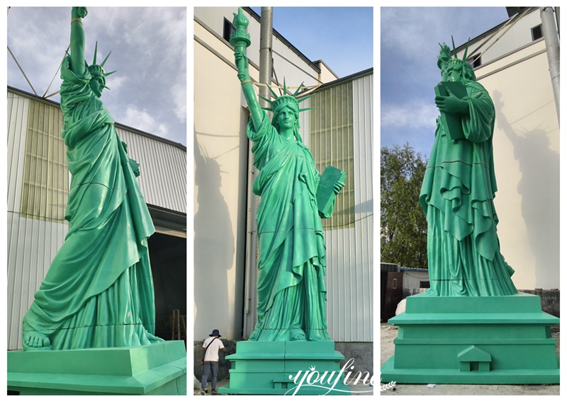 Large Resin Liberty Statue Replica Details
