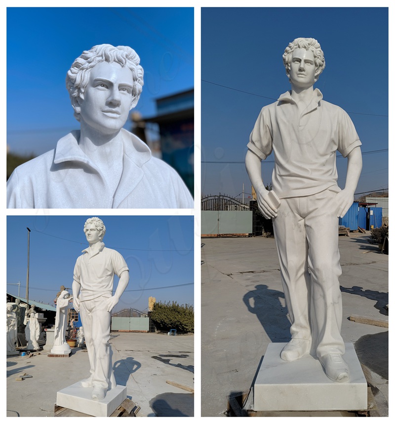 Life Size Blessed Marble Carlo Acutis Statue in YouFine Factory