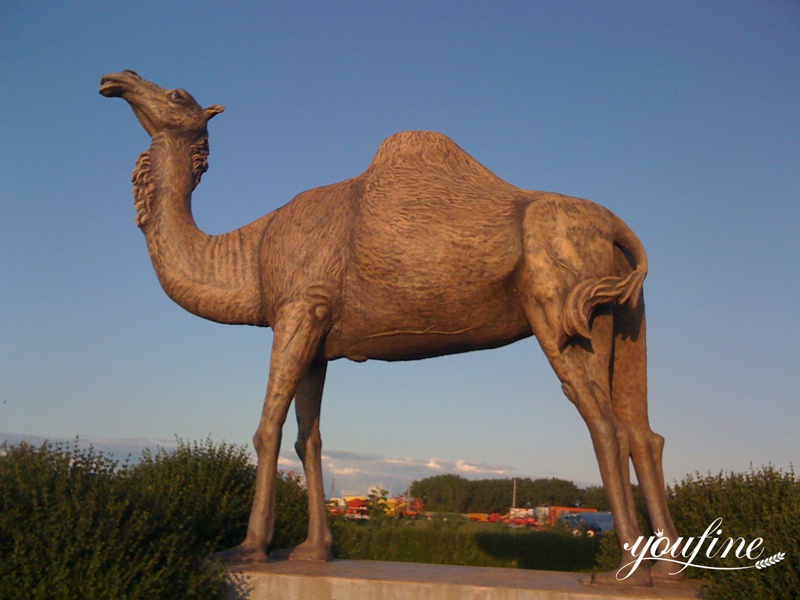 Life Size Bronze Camel Statue