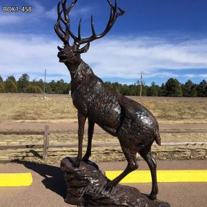  » Life-Size Bronze Elk Statue: A Majestic Addition to Your Space