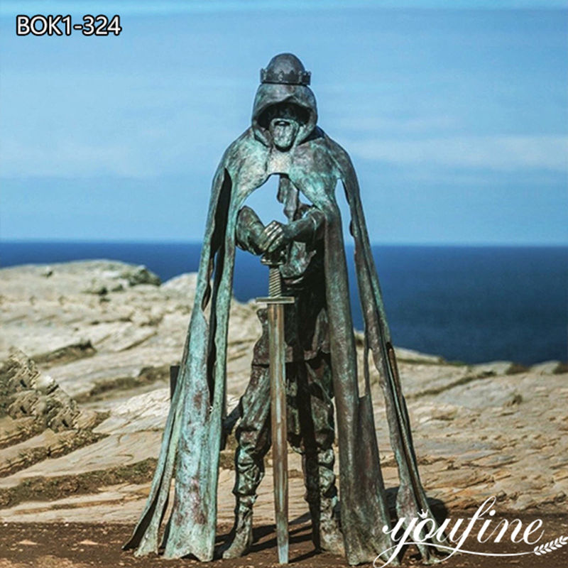  » Life Size Bronze Gallos King Arthur Statue for Sale BOK1-324 Featured Image