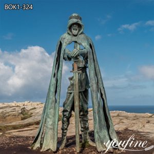  » Life Size Bronze Gallos King Arthur Statue for Sale BOK1-324