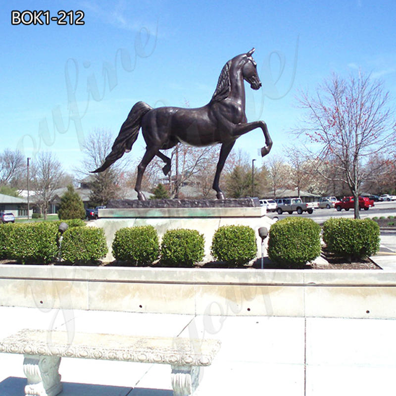 Life Size Bronze Horse Statue Outdoor Decor for Sale BOK1-212