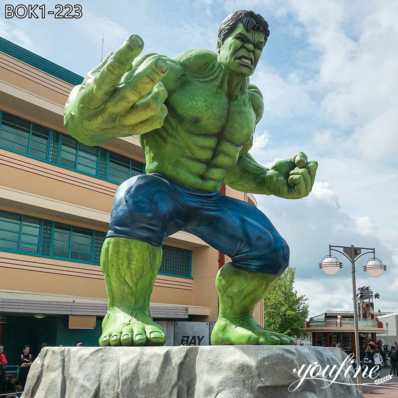Life Size Bronze Marvel Hulk Statue for Sale BOK1-223