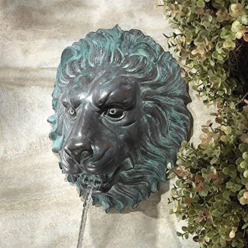 Lion Head Spouting Fountains