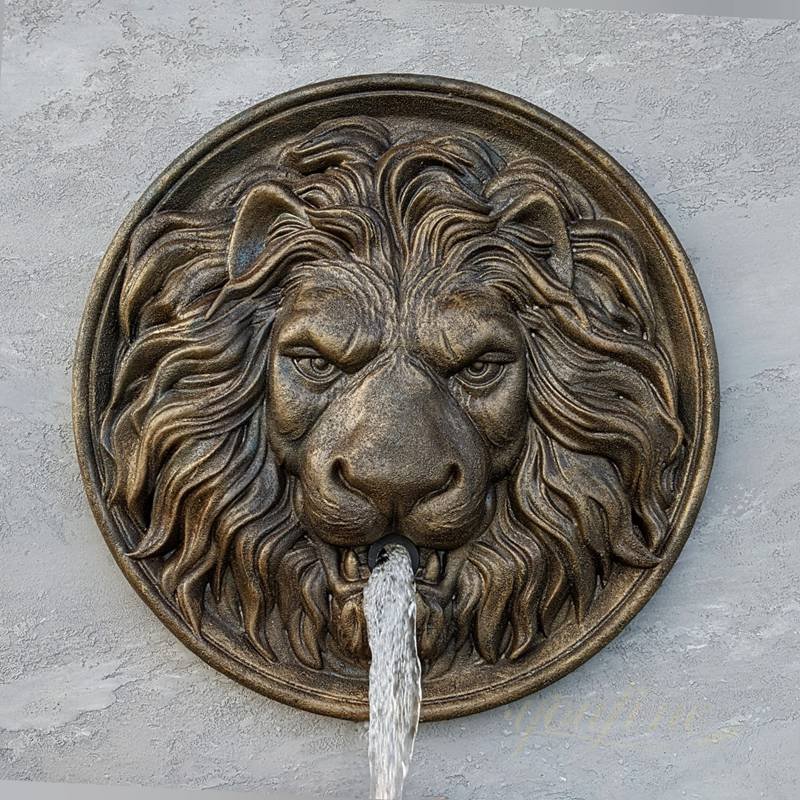 Lion Head Spouting Fountains