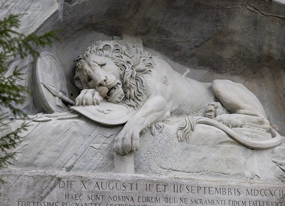 Lion Monument of Lucerne (Lucerne, Switzerland)