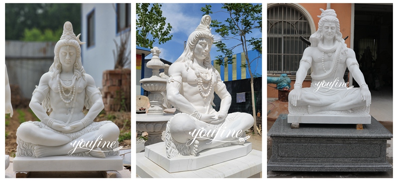Lord Shiva Marble Statue of Different Styles