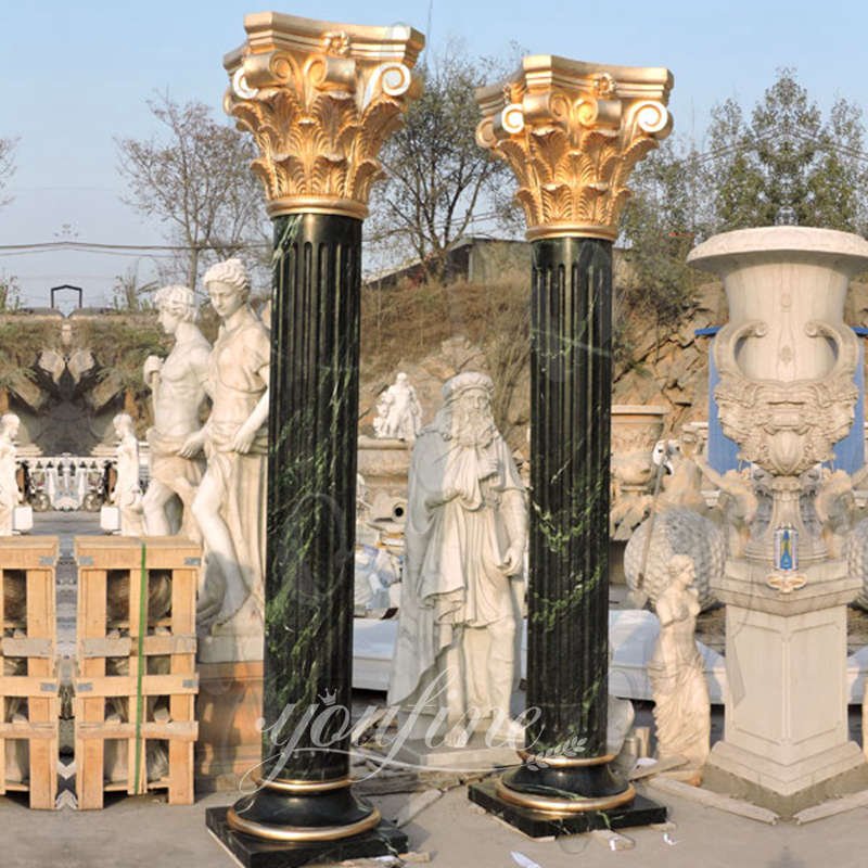 Manufacturer Luxury Roman Marble Column for Sale MOKK-148