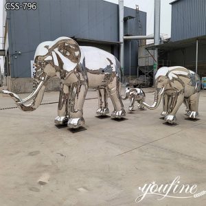  » Manufacturer Stainless Steel Modern Elephant Sculpture for Sale CSS-796