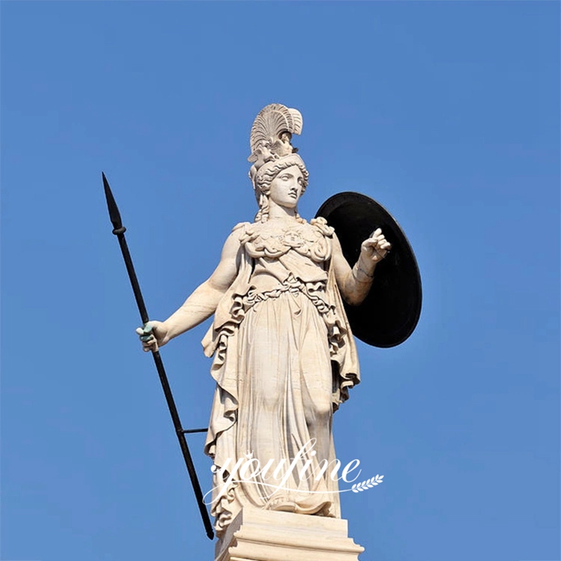 Marble Athena Statue