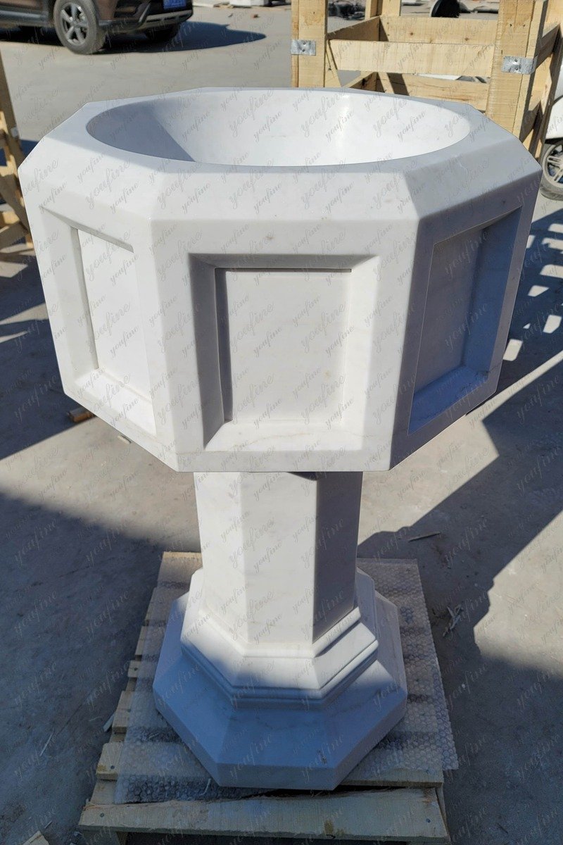 Marble Baptismal Font
