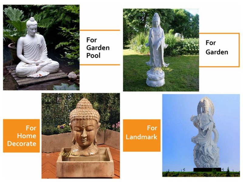 Marble Buddha Statues Application