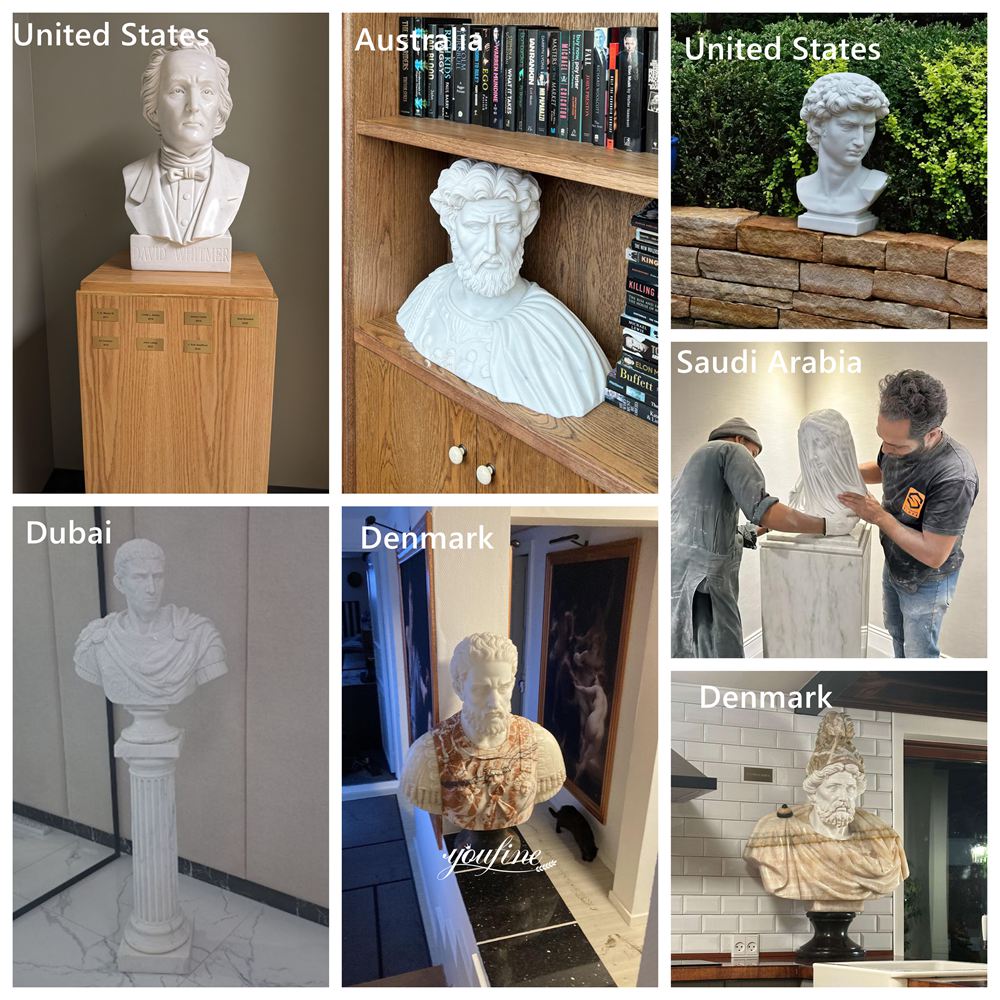 Marble Busts Feedback from YouFine Factory