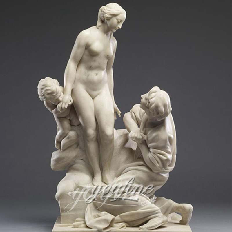 Marble Carved Pygmalion and Galatea Statue Replica for Sale MOKK-216