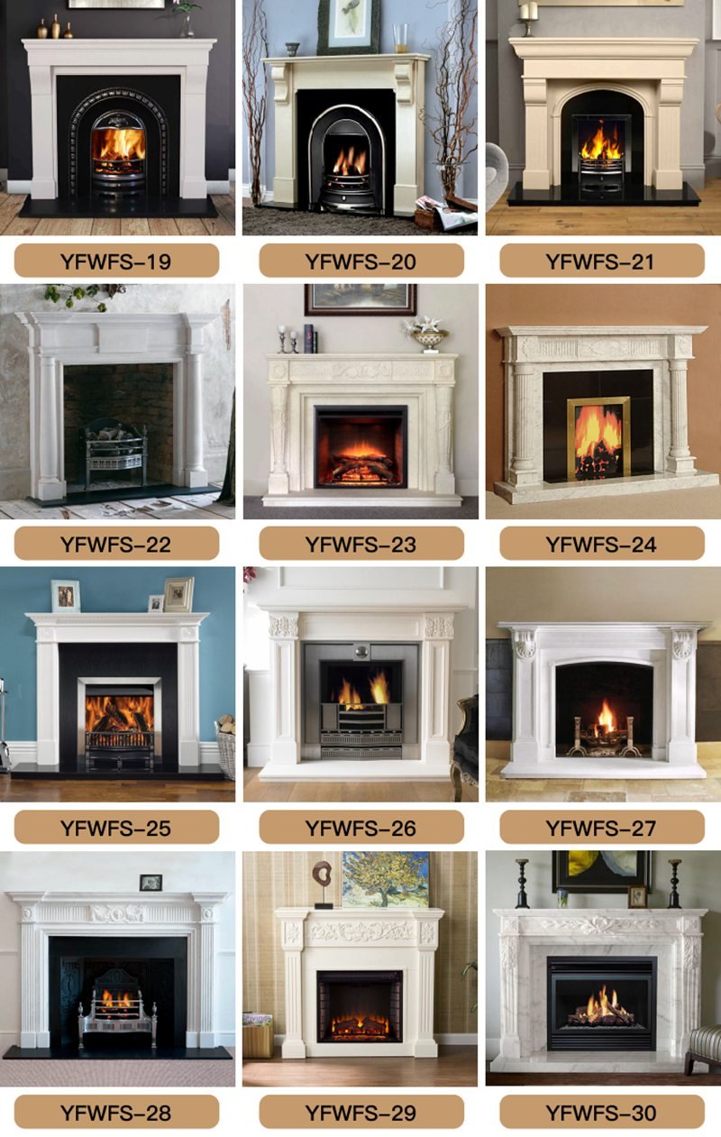 Marble Fireplace Surround Home Decor