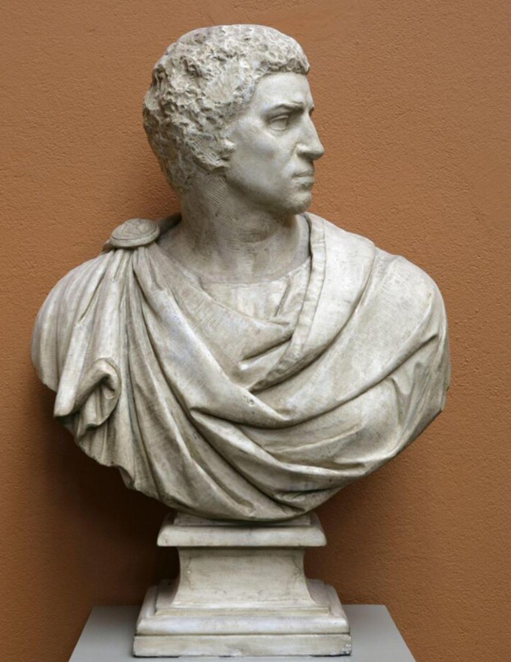 Marble Michelangelo Brutus