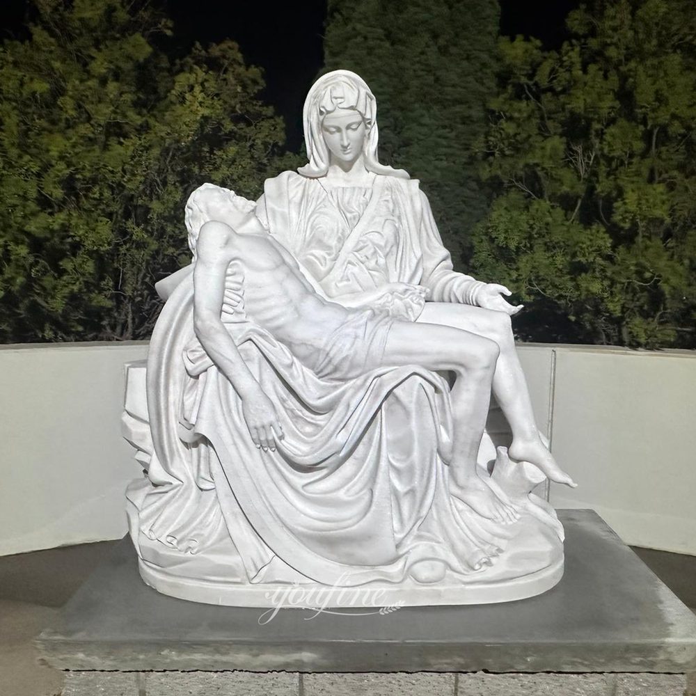 Marble Pietà Statue for Memorial Park