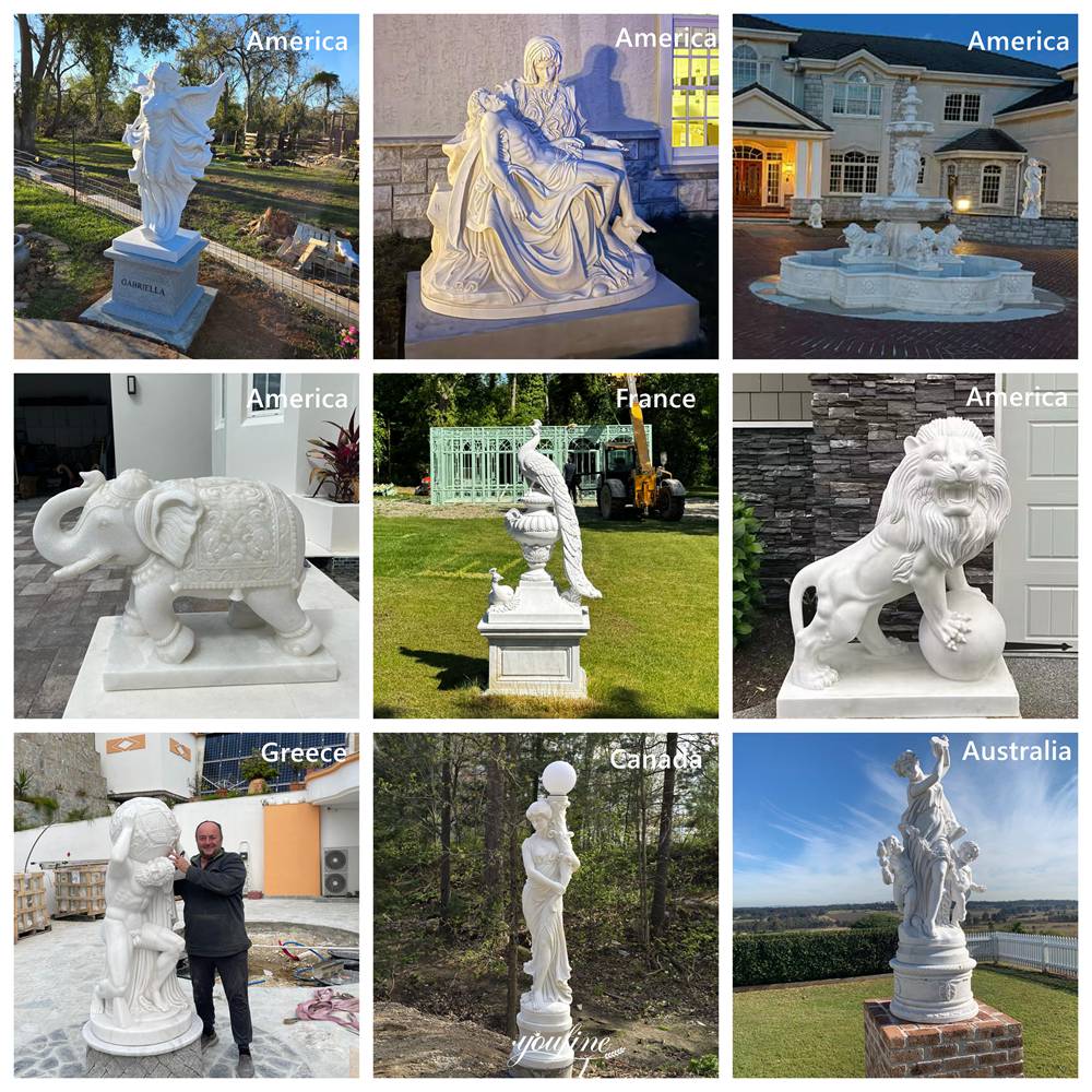 Marble Sculptures' Feedback from Different Countries