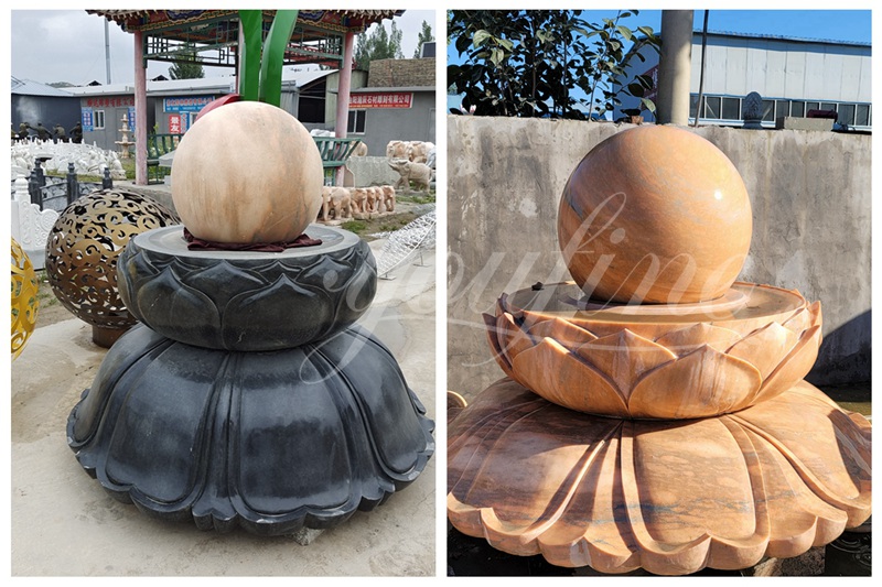 Marble Sphere Fountain Application