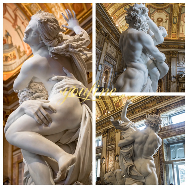 Marble The Rape of Proserpina Sculpture Details