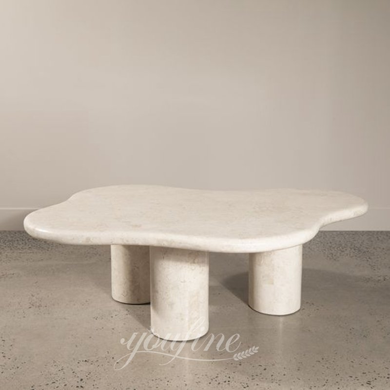 Marble side table