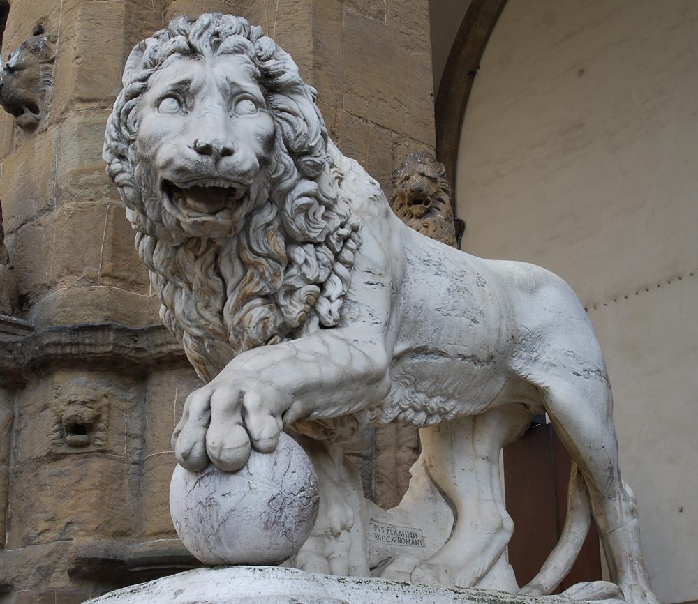 Medici Lions (Florence, Italy)