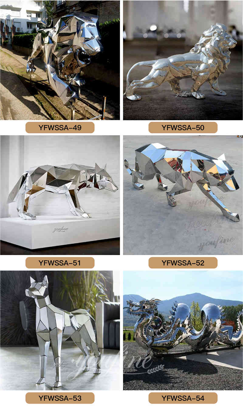Metal animal sculpture - YouFine Sculpture (