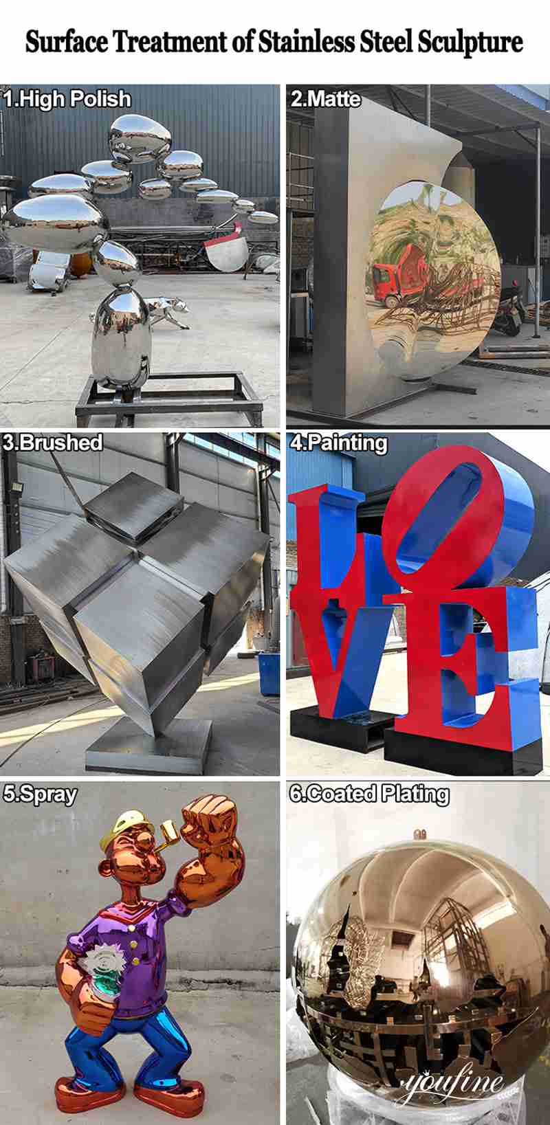 Modern Metal Sculpture-YouFine Sculpture (3)