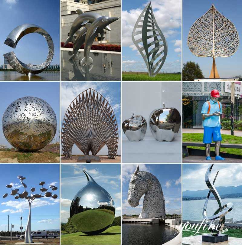 Modern Outdoor Sculpture-YouFine Sculpture (1)