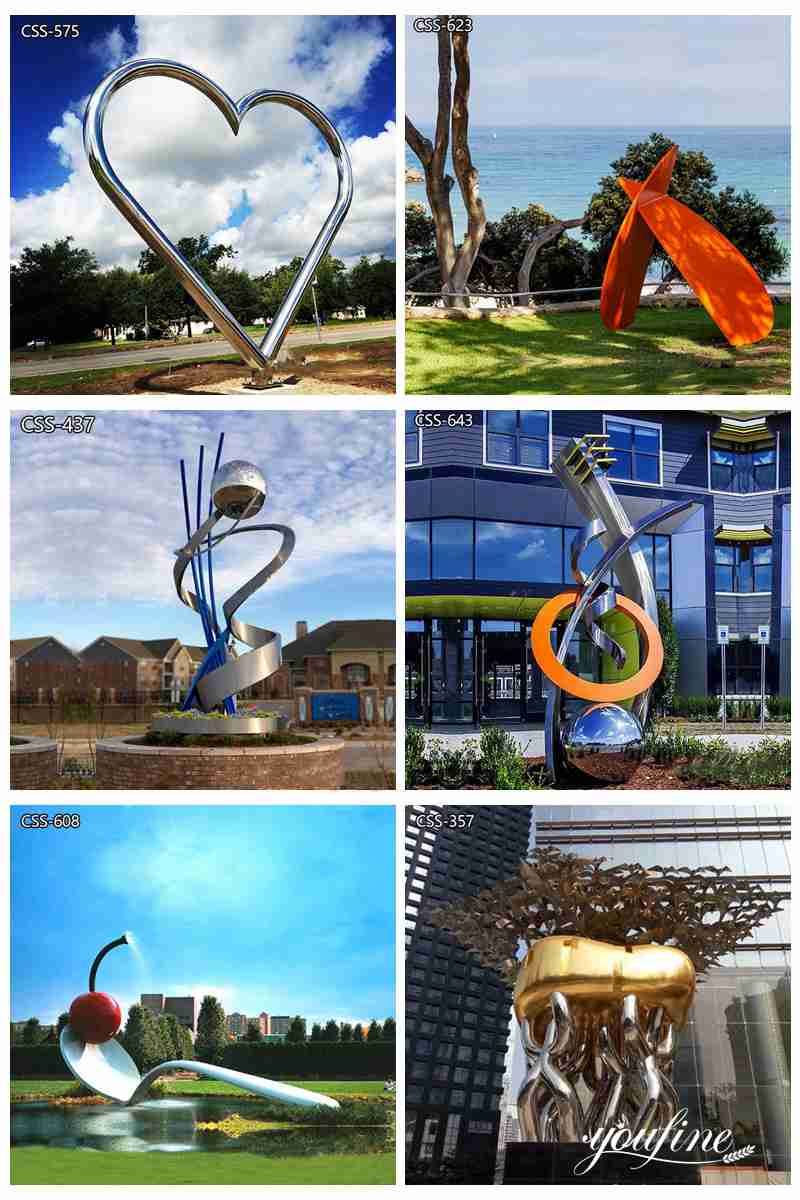 Modern Outdoor Sculpture-YouFine Sculpture (2)