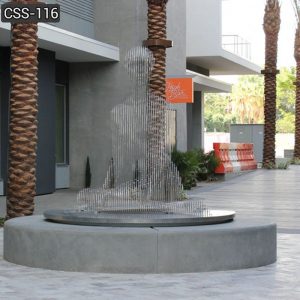  » Modern Public Art Disappearing Sculpture Stainless Steel Decor Supplier CSS-116