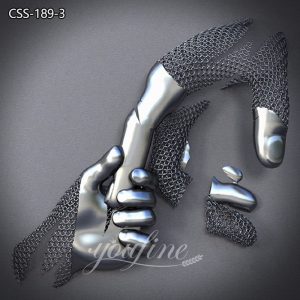  » Modern Stainless Steel Human Body Sculpture Wall Art for Sale CSS-189
