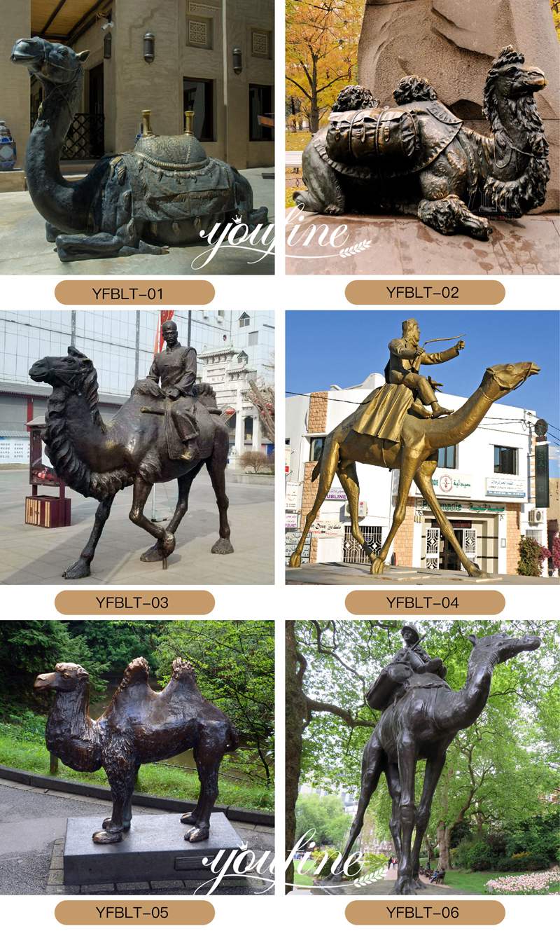 More Bronze Camel Statues Styles