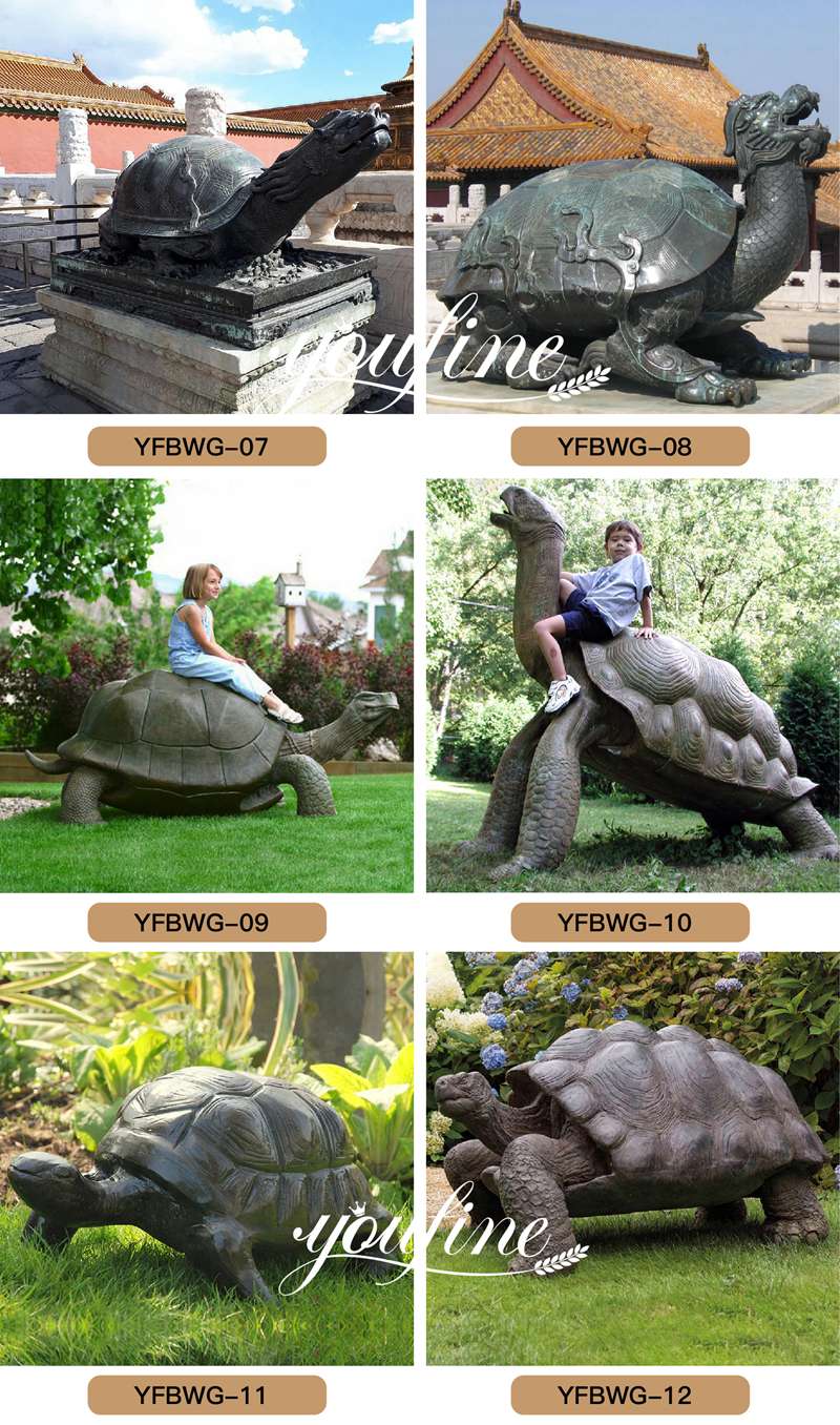 More Bronze Sea Turtle Sculptures