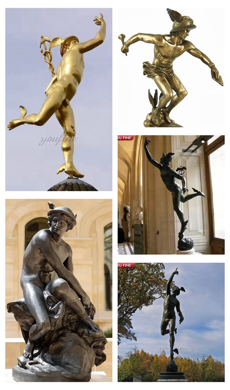 More Designs of Bronze Hermes Statue