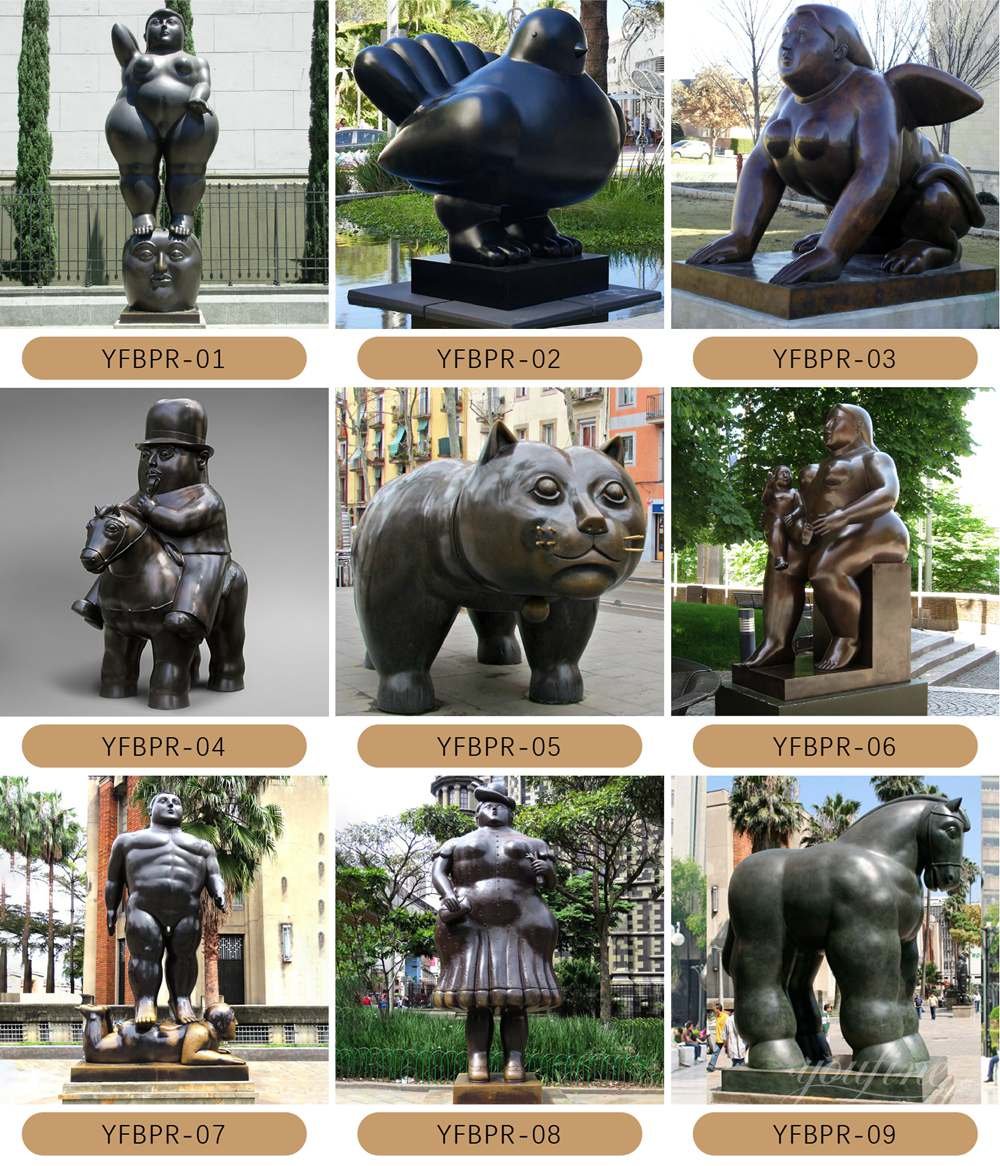 More Fernando Botero Sculptures