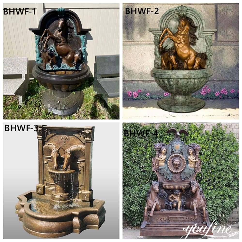 More Horse Wall Fountains