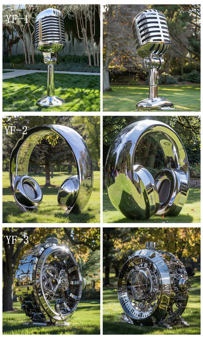 More Large Stainless Steel Sculpture