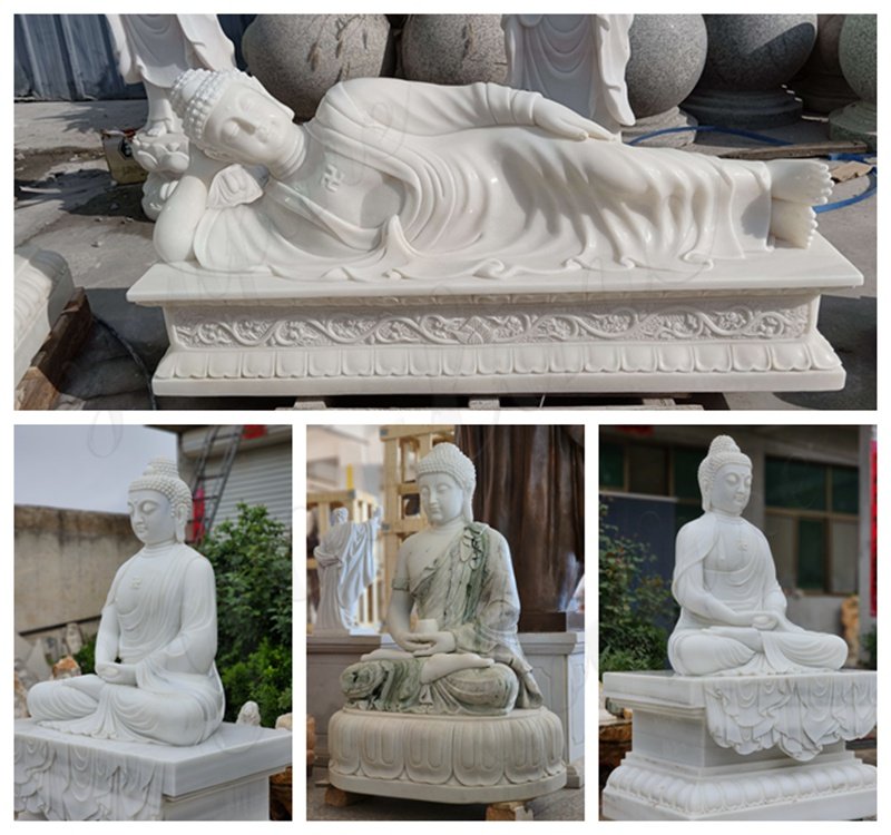 More Large Stone Buddha Statues