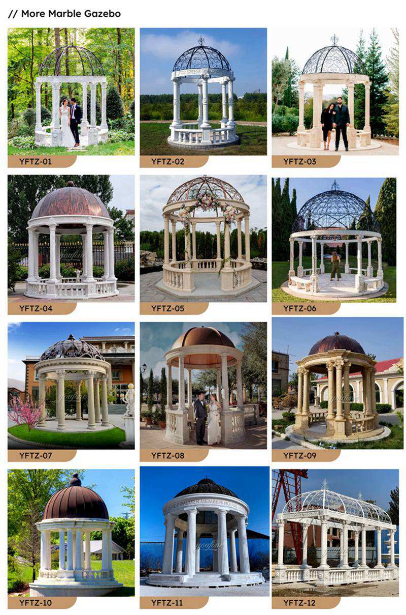 More Marble Wedding Gazebos for Sale