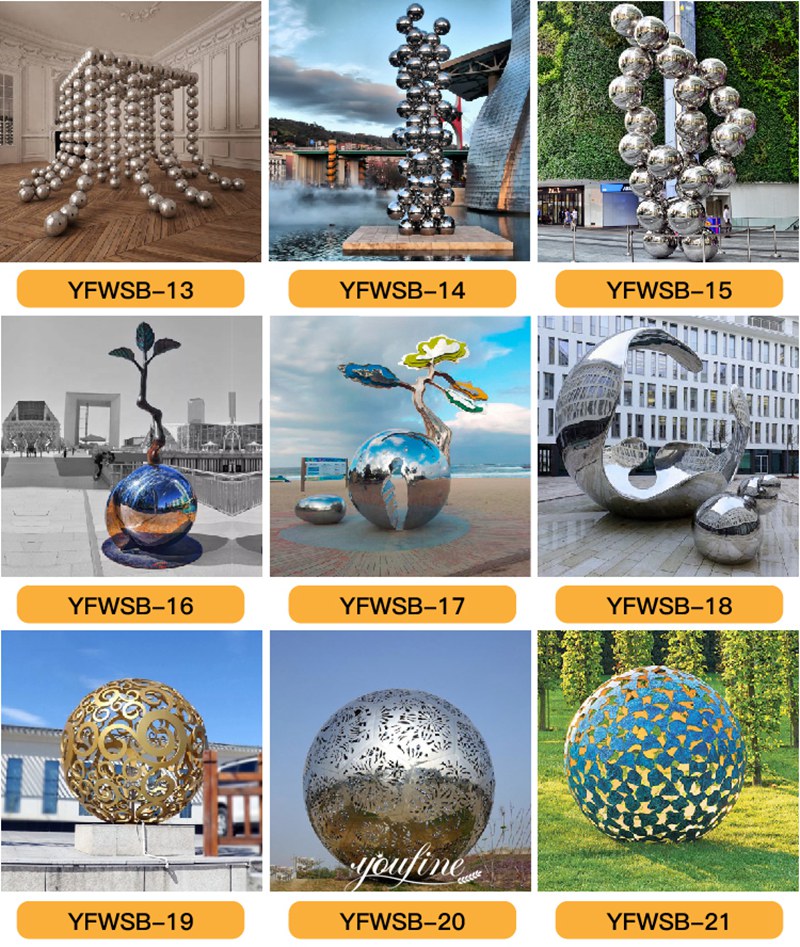 More Metal Ball Sculptures