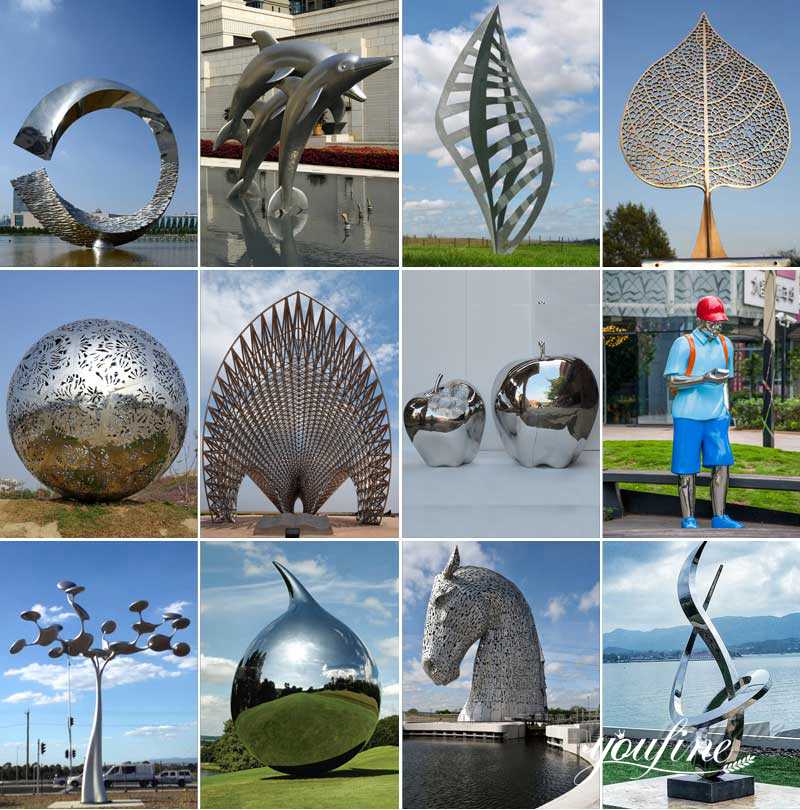 More Stainless Steel Sculptures